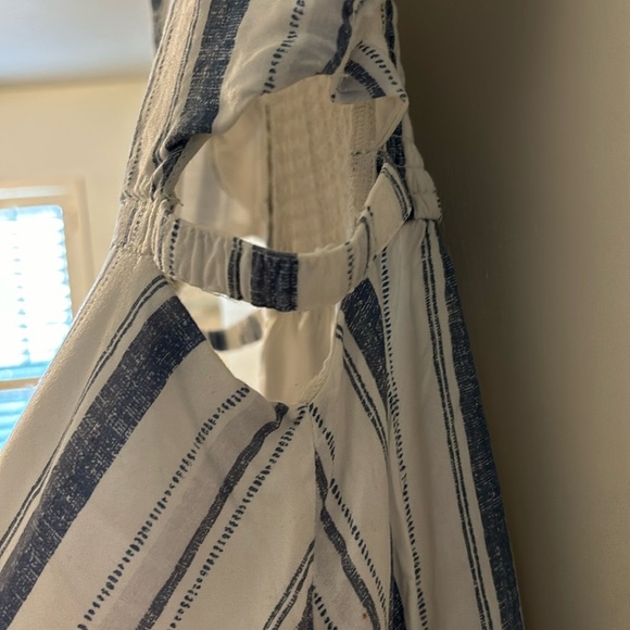 Hollister Blue & Whte Striped Sun Dress - Picture 2 of 7